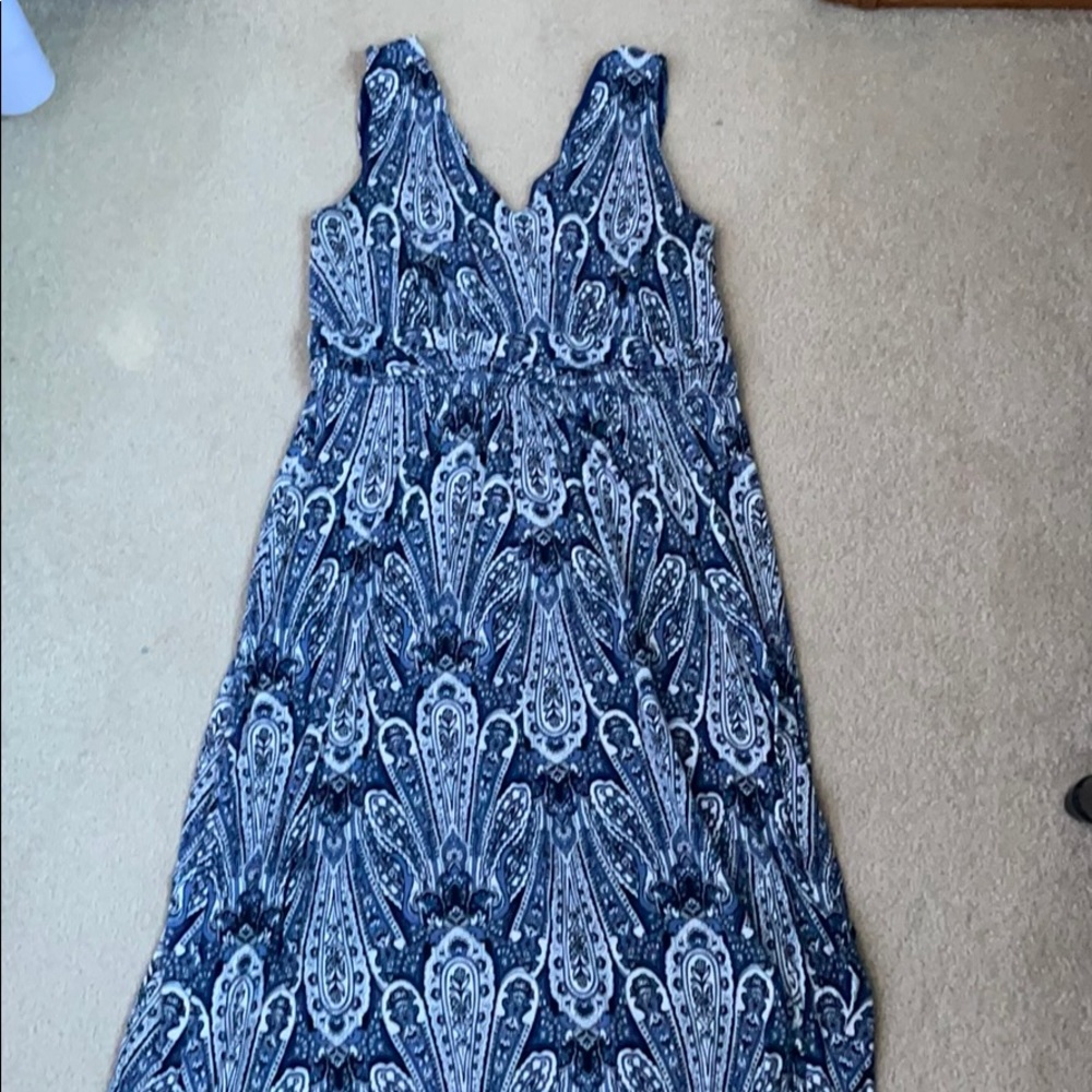 Pea in the Pod maternity maxi dress